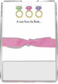 personalized memo sets - what a jewel