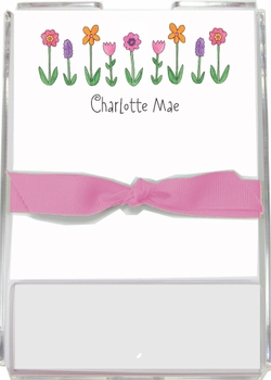 Personalized Memo Sets - Wild Flowers