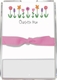 Personalized Memo Sets - Wild Flowers