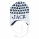 personalized mini elephants hat with earflaps