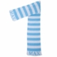 personalized modern stripe scarf