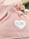 personalized monogram baby blanket