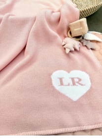 Personalized Monogram Baby Blanket