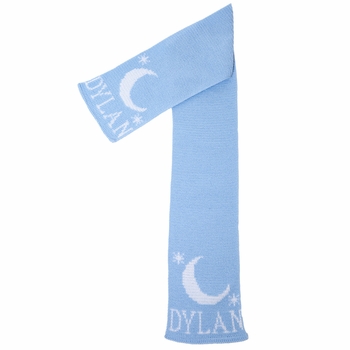 personalized moon and stars hat with flaps