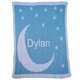personalized moon & stars baby blanket