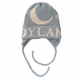 personalized moon & stars hat with earflaps