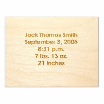 personalized name and number stool
