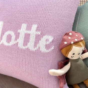 personalized name baby pillow