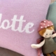 personalized name baby pillow