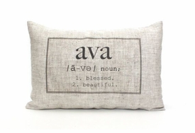 Personalized Name Pillow