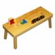 Personalized Name Puzzle Stool with Locomotive Train