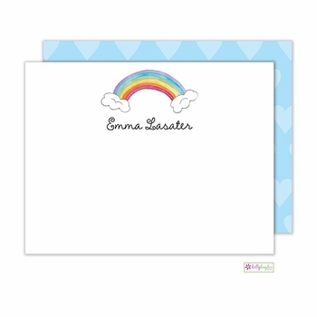 Personalized - Over the Rainbow Flat Notes