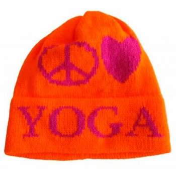 personalized peace & heart hat