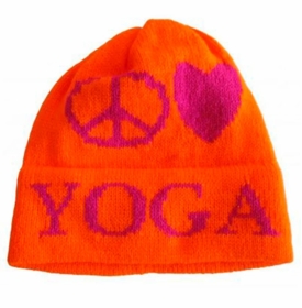 personalized peace & heart hat