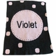 Personalized Perforated Circle Blanket