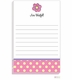 Personalized - Pink Daisy Notepad