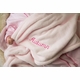 personalized plush micro fleece baby blanket