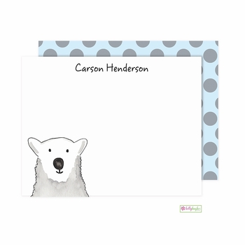 Personalized - Polar Bear Flat Notes