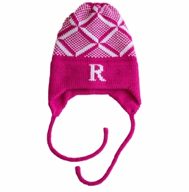 personalized puzzle hat with earflaps