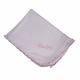 Personalized Ruffled Edge Blanket