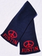 personalized scarf with name and peace
