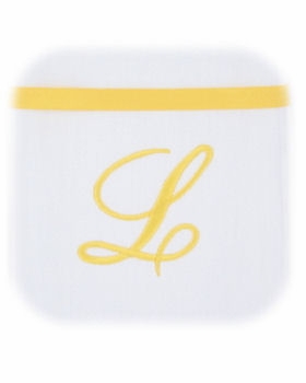 personalized script initial bodysuit