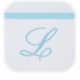 personalized script initial bodysuit