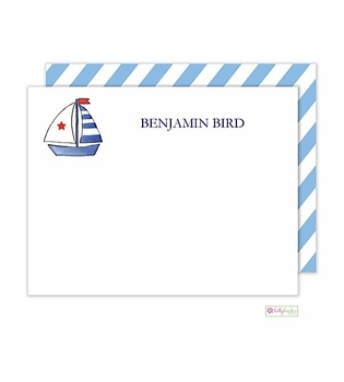 personalized - set sail flat notes