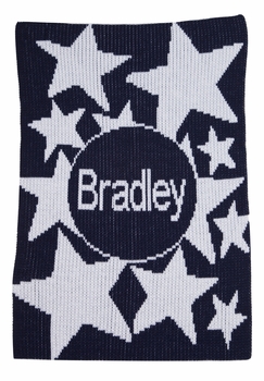 Personalized Shooting Stars & Name Blanket