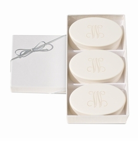 Personalized Signature Spa Soaps, Verbena Trio