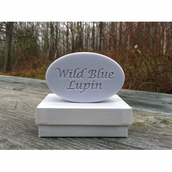 Personalized Signature Spa Soaps, Wild Blue Lupin Trio
