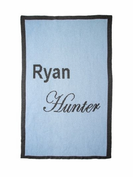 Personalized Simply Chic Blanket