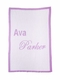 Personalized Simply Chic Blanket