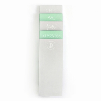 Personalized Skinny Pastel Note Pad