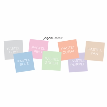 Personalized Skinny Pastel Note Pad