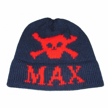 personalized skull and crossbones hat