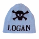 personalized skull and crossbones hat