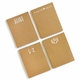 Personalized Small Kraft Note Pad