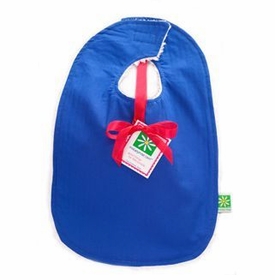 Personalized Solid Blue Bib