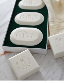 Personalized Spa Soap (Set of Three)