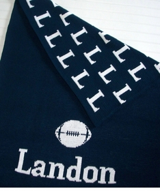 Personalized Sports Baby Blanket
