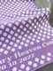 personalized spot baby blanket