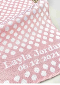 Personalized Spot Baby Blanket