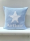 personalized star baby pillow