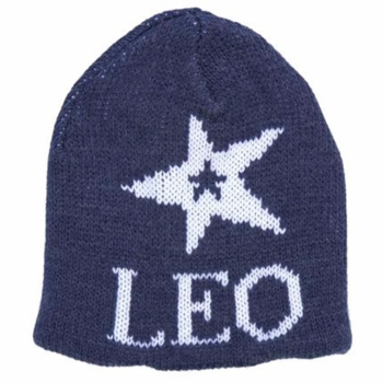 personalized star on star hat with earflaps