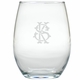 personalized stemless wine glasses for her