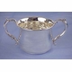 personalized sterling silver baby cup - double handle
