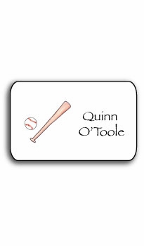 Personalized Stickers - Baseball Buff