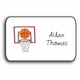 Personalized Stickers - Basketball Star