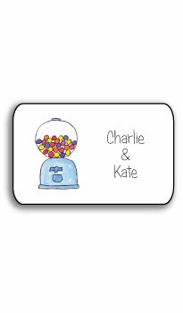 personalized stickers   bubblegum